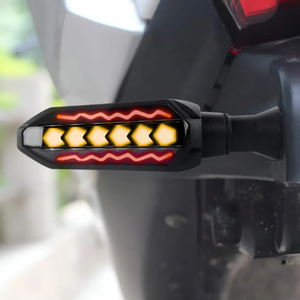 LUZ DIRECCIONAL LED PARA MOTOS ZIG ZAG C/DLR - FEL2506076